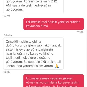 Siparişin Zamanında Teslim Edilmemesi Ve İptal Sorunu