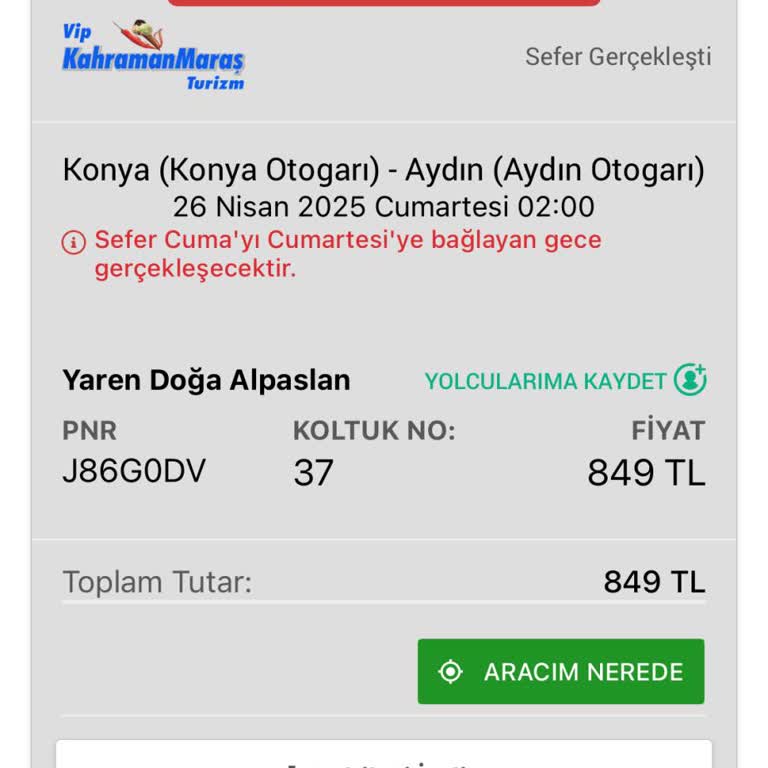 Gece Yolculuğunda Ulaşım Krizi Ve Bilet İadesi Mağduriyeti Yaşadım