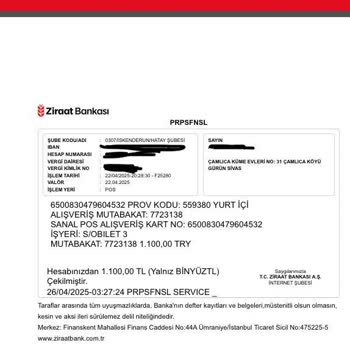 Bilet Satışı Gerçekleşmedi, Para İadesi Yapılmadı