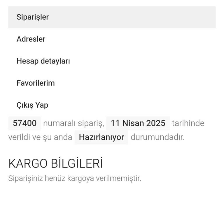 Siparişim Gelmedi İletişim Yok Bankaya Başvurdum