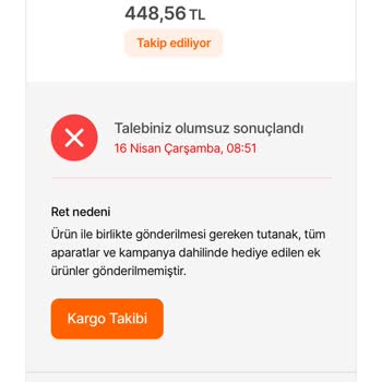 İade Sürecinde Haksızlık Ve Eksik Ürün Teslimatı Yaşadım