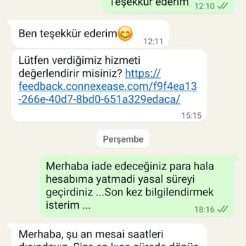 İade Edilen Ürünün Ücreti Bir Türlü Hesabıma Yatırılmadı