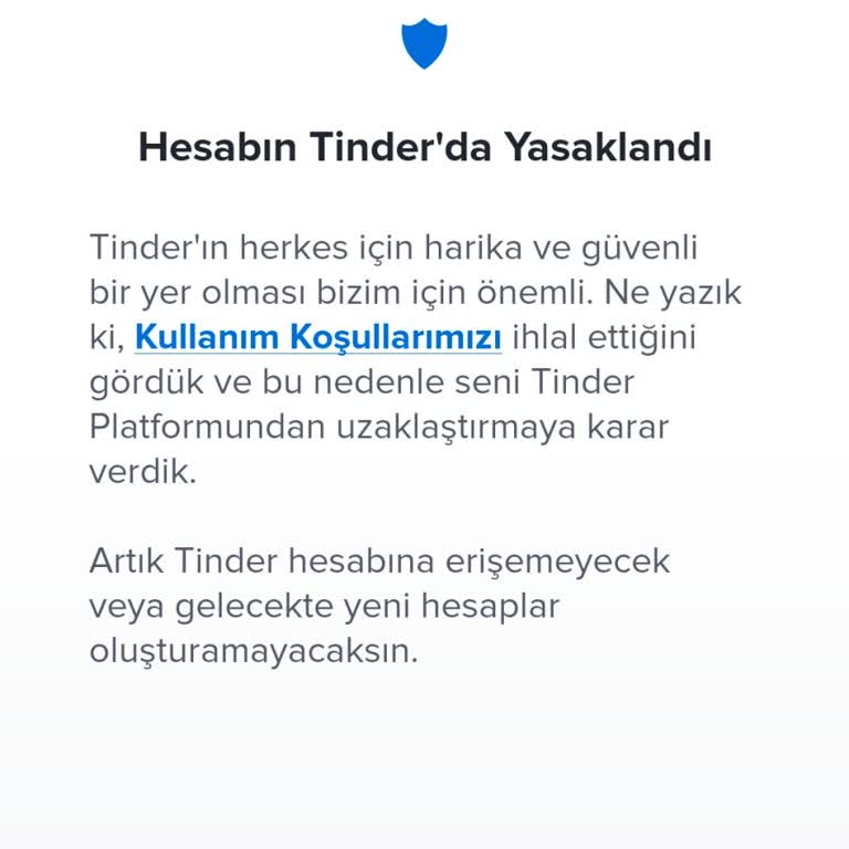 Tinder Hesabım Haksız Yere Yasaklandı Ve Destek Ekibi Yardımcı Olmuyor
