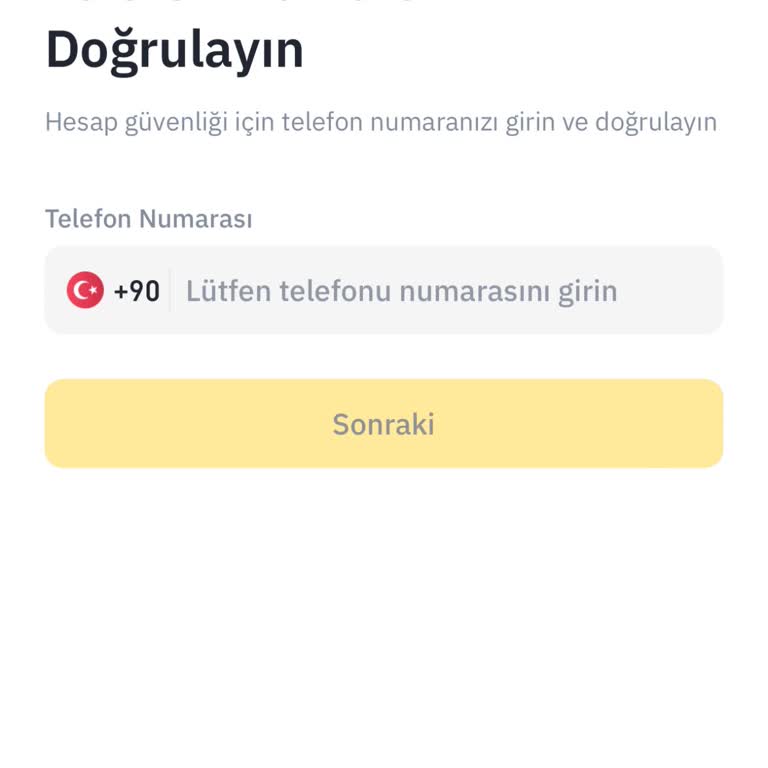 Binance TR SMS Kodu Gelmediği İçin Giriş Yapamıyorum