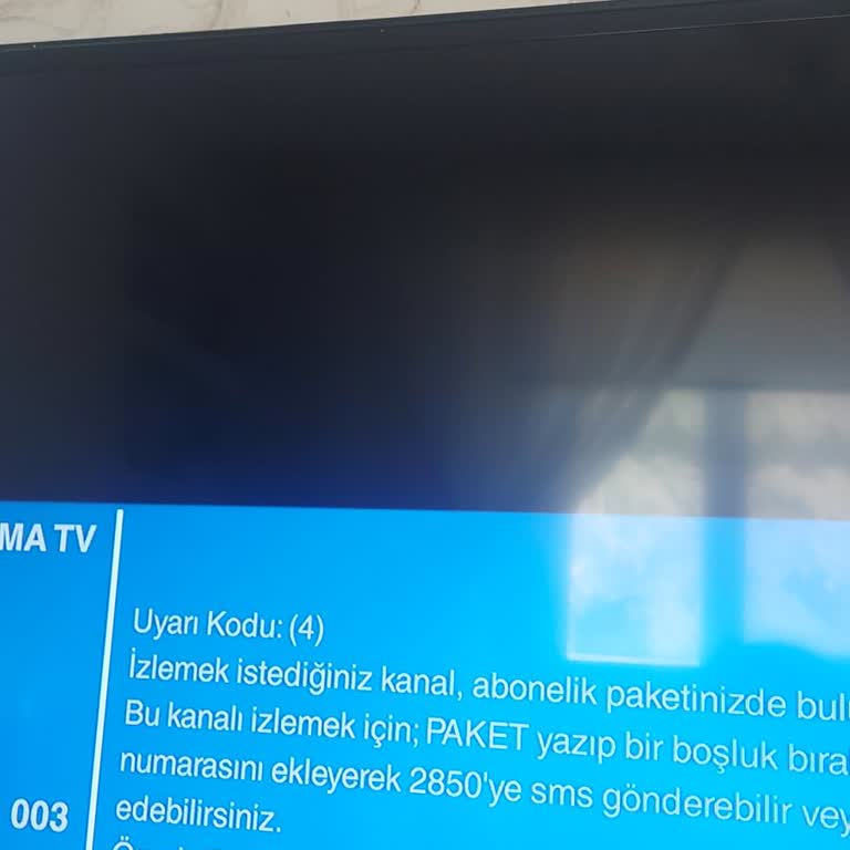Satın Aldığım Cihazda Ulusal Kanallara Erişim Engeli