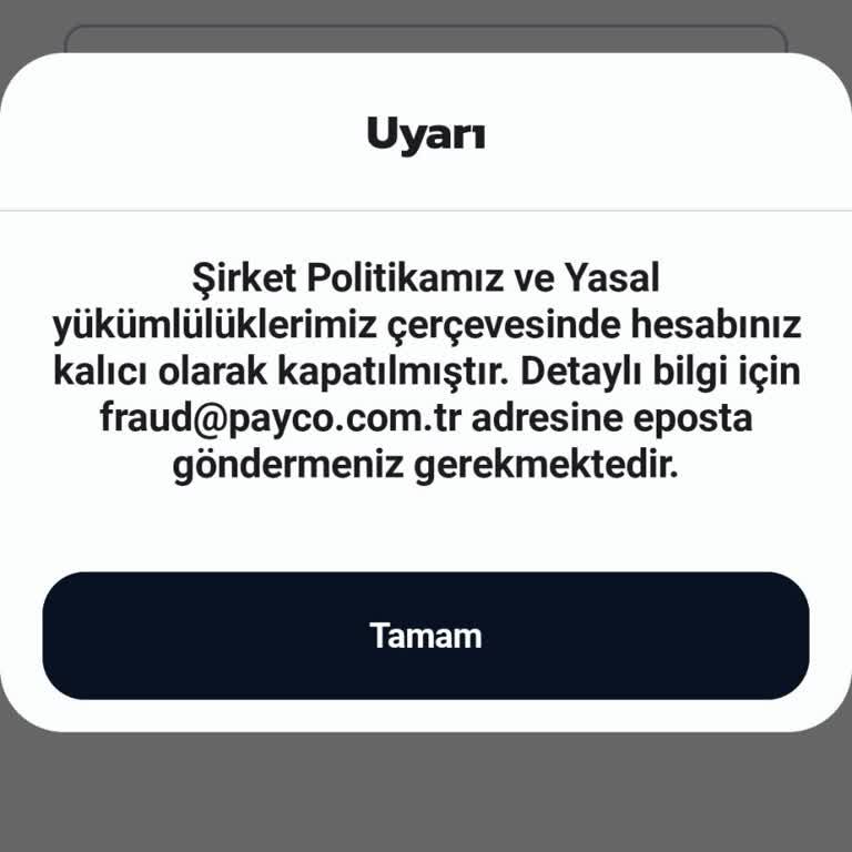 Hesabım Anlamsız Şekilde Kapatıldı, Param İade Edilmiyor