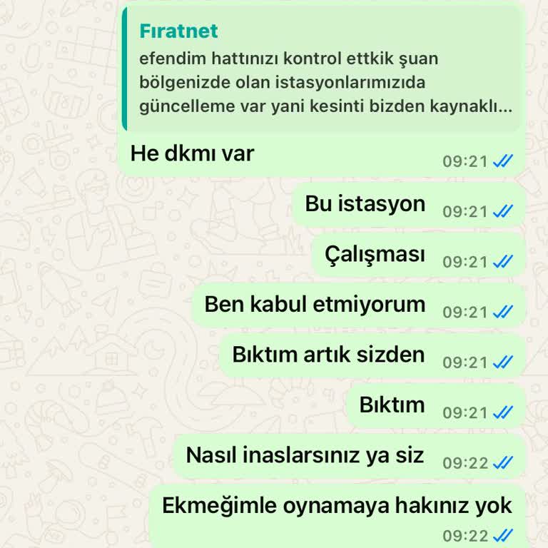 Sürekli Kesilen İnternet Ve Sorumsuz Hizmet Deneyimi