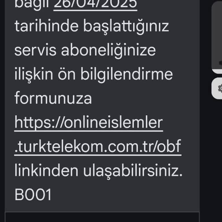 Bilgim Dışında Başlatılan Abonelik Ve Haksız Fatura Ücreti