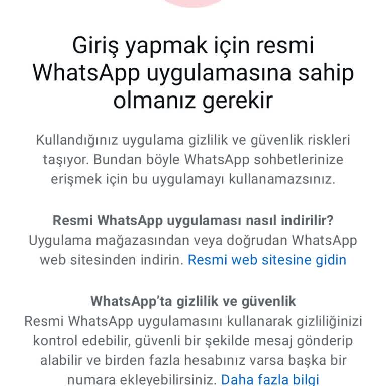 WhatsApp Hesabım Kapanınca Kendi Telefonumdan Giriş Yapamıyorum