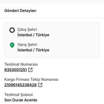 Teslim Edilmeyen Ürün İçin Acil Destek Bekliyorum