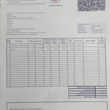 9 Ayda Eksik Teslim Edilen M**** Ve Geri Ödenmeyen Parça Ücreti