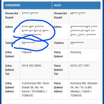 Adres Ve Telefon Bilgilerim Yanlış Görünüyor Kimse Yardımcı Olmuyor