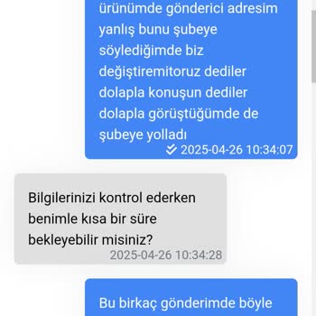 Adres Ve Telefon Bilgilerim Yanlış Görünüyor Kimse Yardımcı Olmuyor