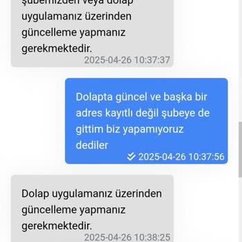 Adres Ve Telefon Bilgilerim Yanlış Görünüyor Kimse Yardımcı Olmuyor