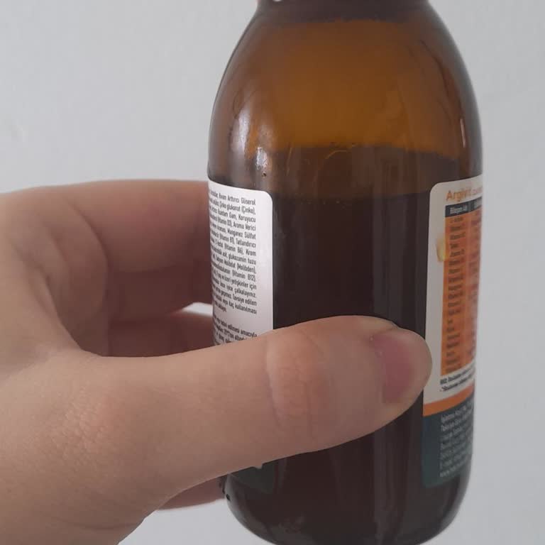 Aldığım Şurup Köpürdü Ve Şişenin Yarısı Aktı, Endişeliyim