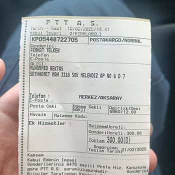 PTT Kargo İle Gönderdiğim Ürünüm Eksik Ve Hasarlı Teslim Edildi, 2 Aydır Çözüm Sunulmadı
