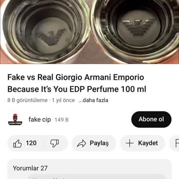 Aldığım Parfüm Sahte Ve Akıtıyor, Ücret İadesi İstiyorum