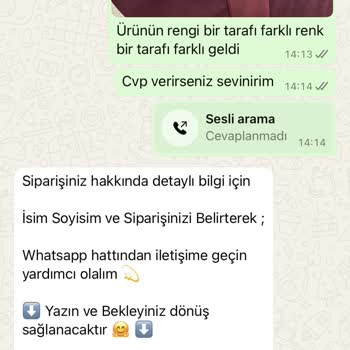 Aldığım Hatalı Ürün İçin Değişim Ve İade Taleplerime Dönüş Yapılmıyor