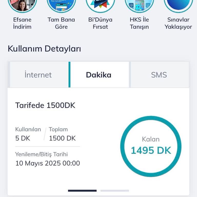 Sürekli Dakika Hediyesi Yerine İnternet İstiyorum
