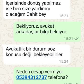 Siparişimi Göndermediler, Üç Kez Para İstediler, Paramı İade Etmiyorlar