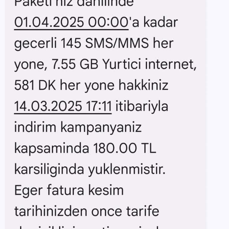 Vodafone Taahhüt Sonrası Yüksek Fatura Ve Çözümsüz Müşteri Hizmetleri Mağduriyeti