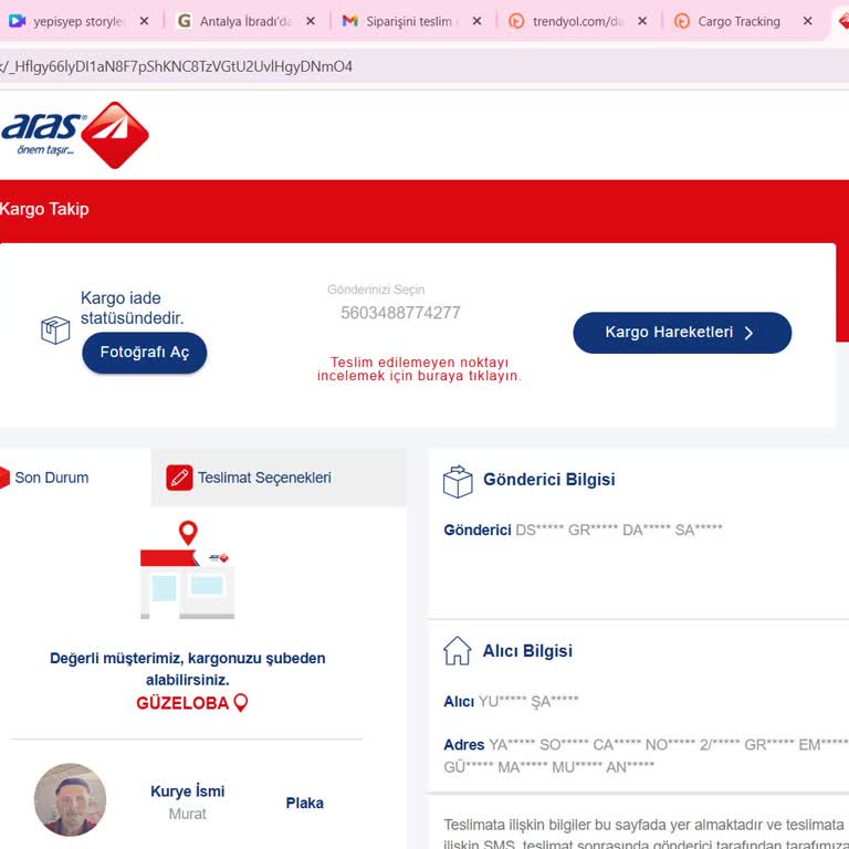 Kargo Teslim Edilmeyen Fidanlarımın Akıbeti Ve Zararından Endişeliyim