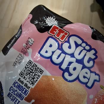 Eti Süt Burger İçinden Sert Siyah Cisim Çıktı, Güvenim Sarsıldı