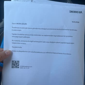 Ayakkabıda Renk Solması Ve İade Sorunu Yaşadım