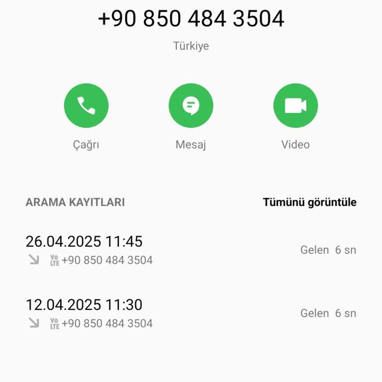 İzinsiz Arama Ve Kişisel Verilerimin Korunmasına Yönelik Endişem