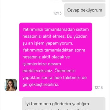 Yatırım Yaptım Param Hesabıma Geçmedi İade De Yapılmıyor