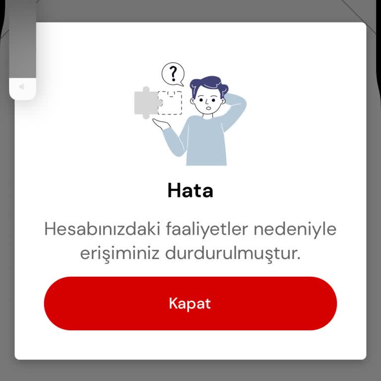 Hesabım Kapandı Müşteri Temsilcisi Yardımcı Olmadı