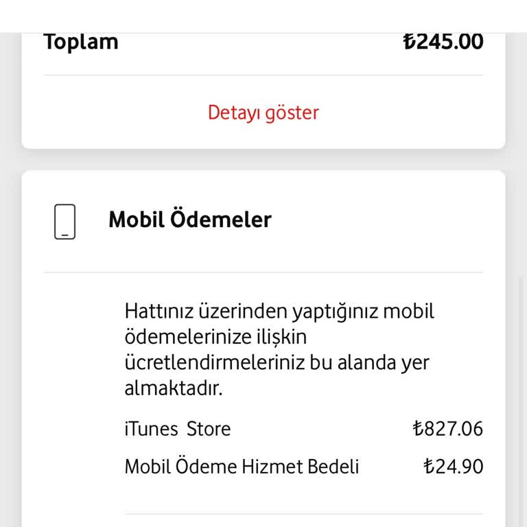 Faturada Haksız İtunes Ücreti Yansıtılması