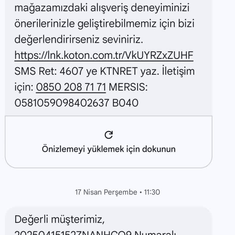 Koton Mağazasından Sipariş Ettiğimiz Ürün Bir Haftadır Teslim Edilmedi