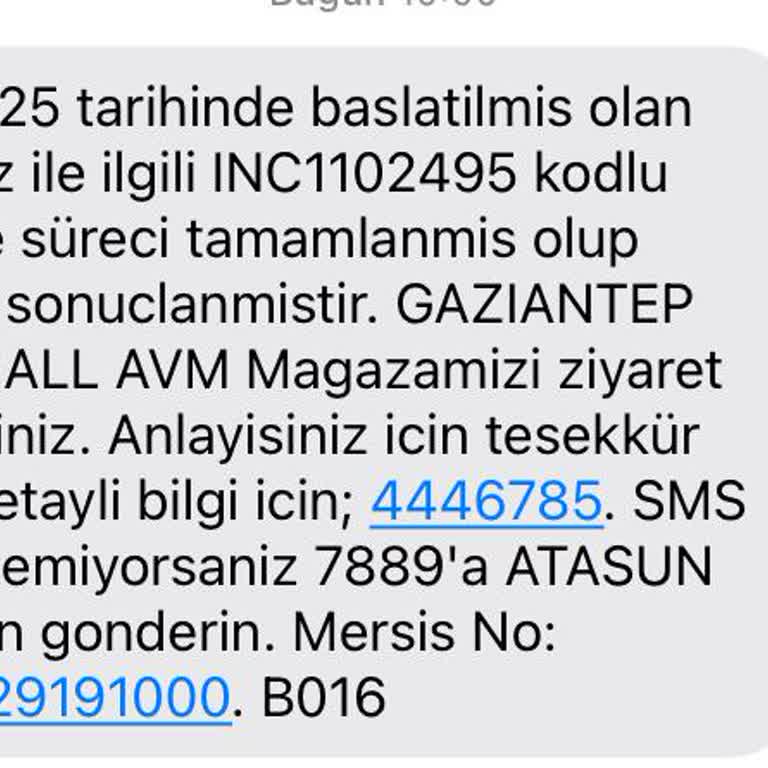 Atasun Optik'te Değişim Hakkı Keyfi Olarak Engellendi
