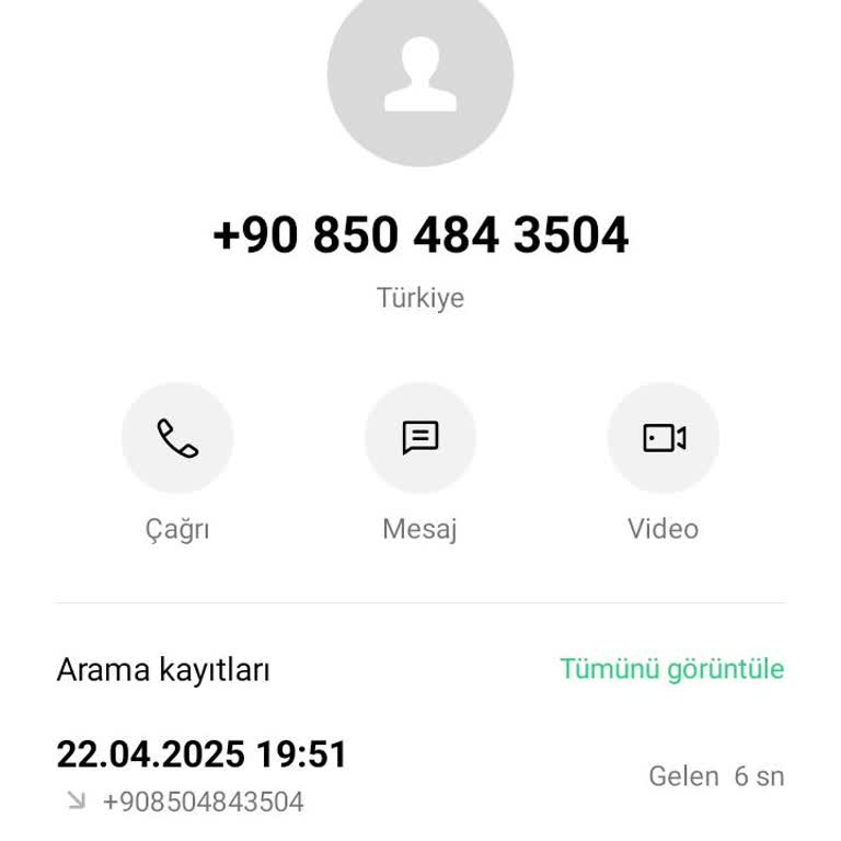 İzinsiz Arama Ve Ses Kaydı Şüphesiyle Rahatsız Oldum