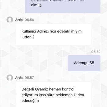 Para Çekme Talebim Haksız Yere Reddedildi