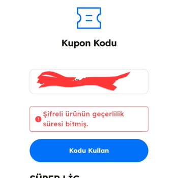 Kazandığım Tod Süper Dolu Paketi Kodum Geçersiz Çıktı, Müşteri Hizmetlerinden Dönüş Alamadım