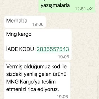 İade Edilen Ürünlerim Gönderilmedi, Eksik Parçalar Teslim Edilmedi