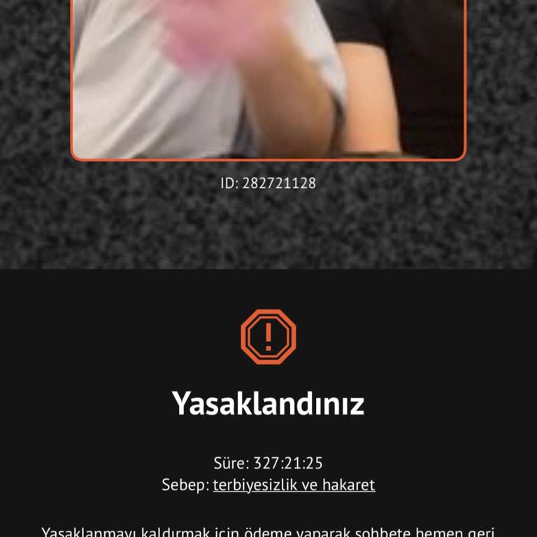 Ome TV Hesabım Haksız Yere Engellendi