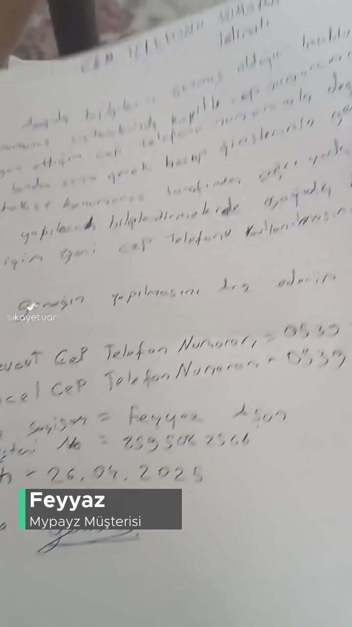 Mypayz Geri Dönüş Bekliyorum videonun kapak resmi