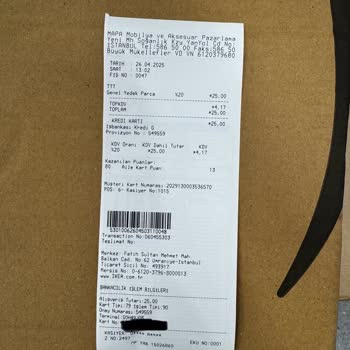 Eksik Parça İçin Ekstra Ücret Alınması Hayal Kırıklığı Yarattı