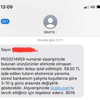 Kampanyalı Siparişlerim Hasar Gerekçesiyle İptal Edildi, Ürünlerimi İstiyorum