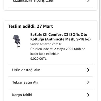 Amazon'da Oto Koltuğu Alımında Fiyat Politikası Ve Müşteri Hizmetleri Sorunu