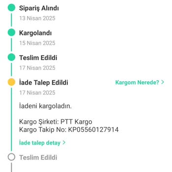 Yanlış Ürün Gönderimi Ve İade Sürecinde Sorun