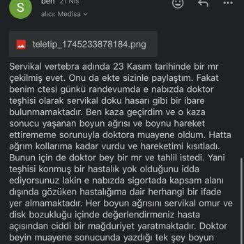 Sigorta Reddi Nedeniyle Tedavim Aksadı Ve Mağdur Oldum