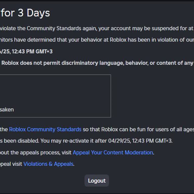 Roblox Блокировка Без Внятной Причины Так, С Последствием Продлевания Бана