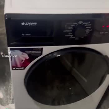 Arçelik Çamaşır Makinesi Yoğun Sesi