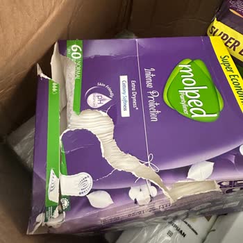 Parçalanmış Ve Hijyenik Olmayan Ped Gönderimi Nedeniyle Sağlık Endişesi