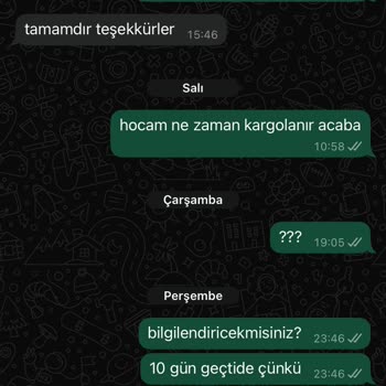 Sipariş Sonrası İletişimsizlik Ve Bilgi Eksikliği Mağduriyeti