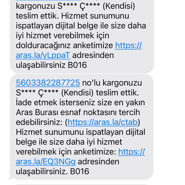 Kargo Teslim Edilmeden Teslim Edilmiş Gibi Gösterildi